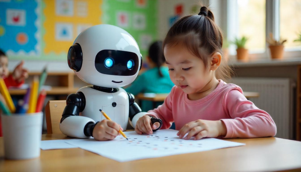 Educational Benefits of Robots Dot to Dot Nattapong