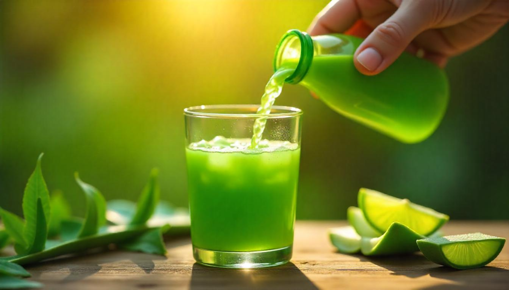 neem and aleovera juice for health