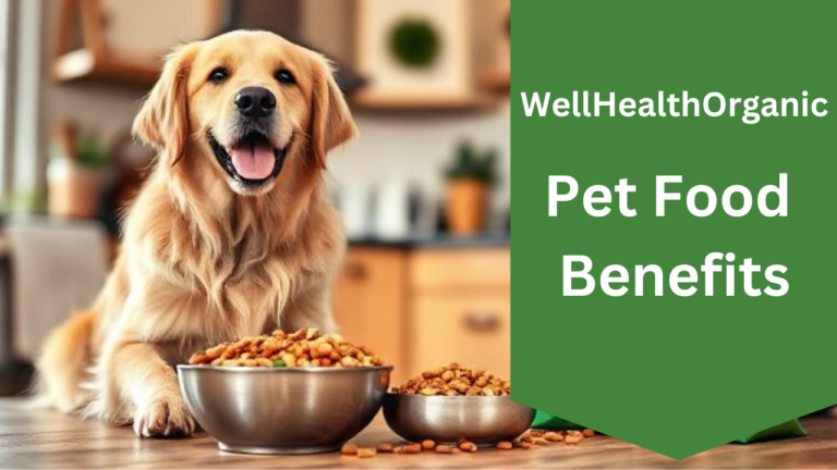 wellhealthorganic pet food benefits