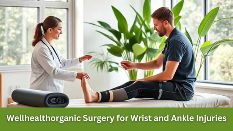 wellhealthorganic surgery for wrist and ankle injuries